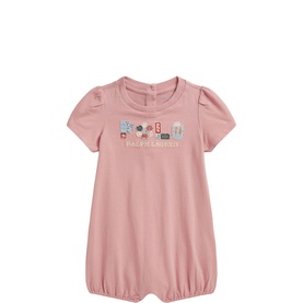 Patchwork Logo Bubble Shortall