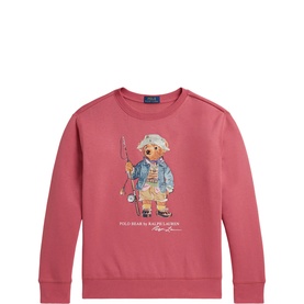 Polo Bear Logo Fleece Sweatshirt