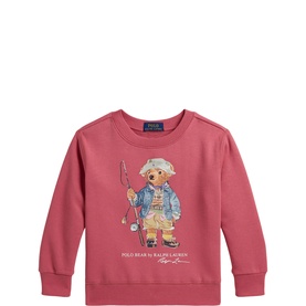 Polo Bear Logo Fleece Sweatshirt