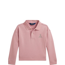 Pony Logo Terry Polo Sweatshirt