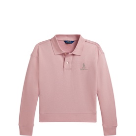 Pony Logo Terry Polo Sweatshirt