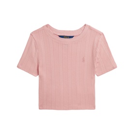 Polo Player Pointelle T-Shirt