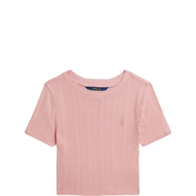 Polo Player Pointelle T-Shirt