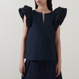 Kennedy Jacquard Top
