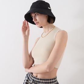 Logo Canvas Bucket Hat