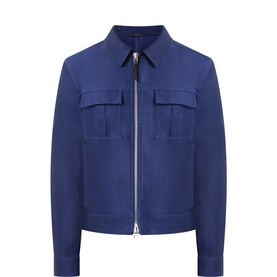 Flap Pocket Zip Jacket