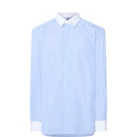 Striped Single-Cuff Shirt