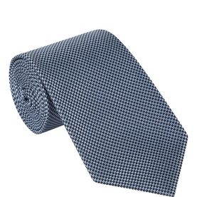 Micro Diamond Silk Tie