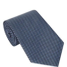 Tonal Star Silk Tie