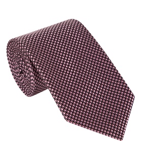 Tonal Star Silk Tie