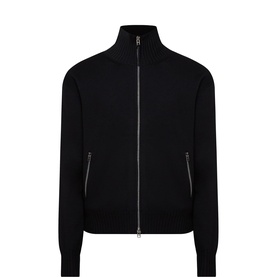 Merino Knitted Zip Sweater
