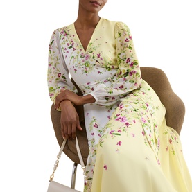 Ariel Floral Belted Dress