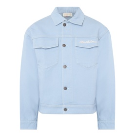 Logo Twill Denim Jacket