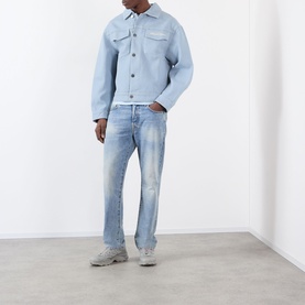 Logo Twill Denim Jacket