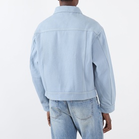 Logo Twill Denim Jacket