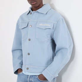 Logo Twill Denim Jacket