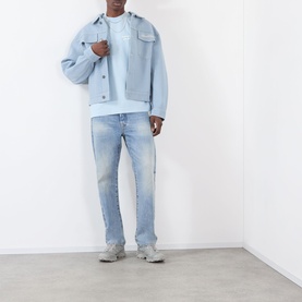 Logo Twill Denim Jacket