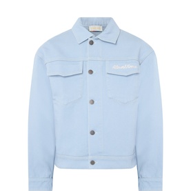 Logo Twill Denim Jacket