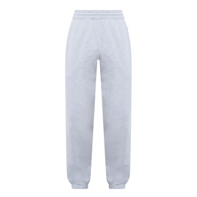 Almost Home Workwear Logo Sweatpants in Gym Grey, mid-rise tapered leg with elasticated waistband and cuffed ankles