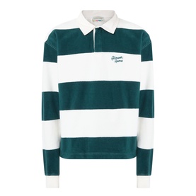 Logo Striped Rugby Shirt