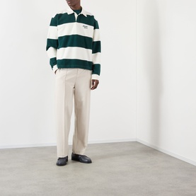Logo Striped Rugby Shirt