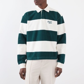 Logo Striped Rugby Shirt