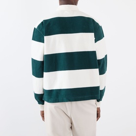 Logo Striped Rugby Shirt