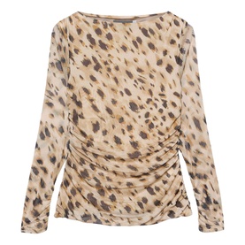 Animal Draped Top
