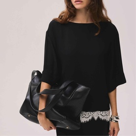 Lace Hem T-Shirt