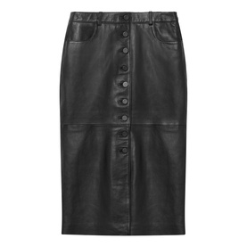 Leather Pencil Skirt