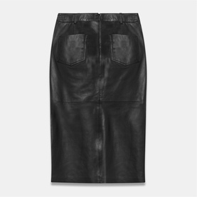 Leather Pencil Skirt