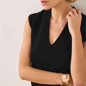 Seam Detail Knitted Top