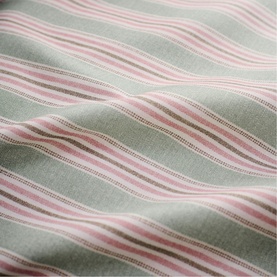 Calder Stripe Standard Pillowcase Pair Pink