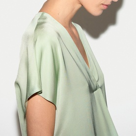 Pleat Front Top