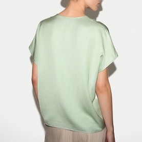 Pleat Front Top