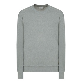 Carhartt Caspian Sweatshirt in Shady Green Heather, crew neck, dropped shoulders, ribbed trims, long sleeves, straight hem