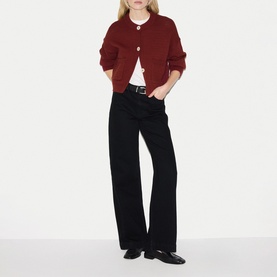 Chunky Patch Pocket Cardigan