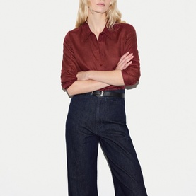 Classic Linen Tailored Shirt