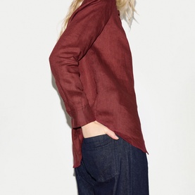 Classic Linen Tailored Shirt