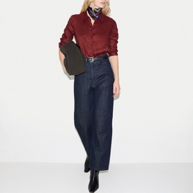 Classic Linen Tailored Shirt