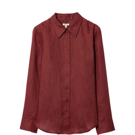 Classic Linen Tailored Shirt