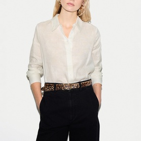 Classic Linen Tailored Shirt
