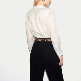 Classic Linen Tailored Shirt