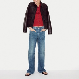 Clive High-Rise Denim Bootcut Jeans