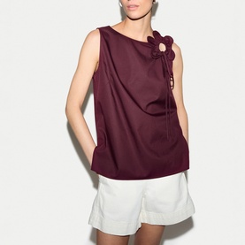 Flower Applique Dress