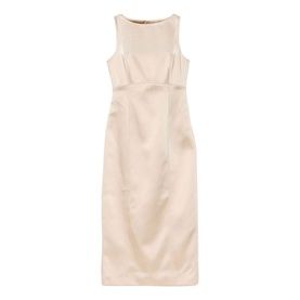 Open Back Detail Pencil Dress