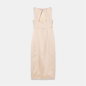 Open Back Detail Pencil Dress