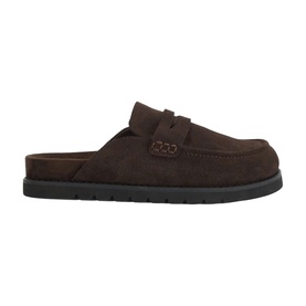 Goldens Suede Backless Loafers
