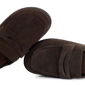Goldens Suede Backless Loafers