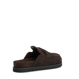 Goldens Suede Backless Loafers